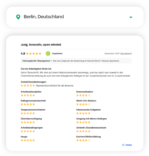 Arbeitgeber Plattform Bewertungen Kaufen